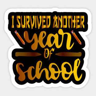 Another School year Survivor The Longest School Year Ever Sticker
